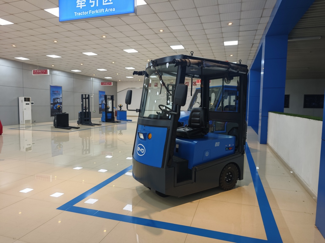 Forklift cost savings case study for logistics yards replacing diesel forklift e