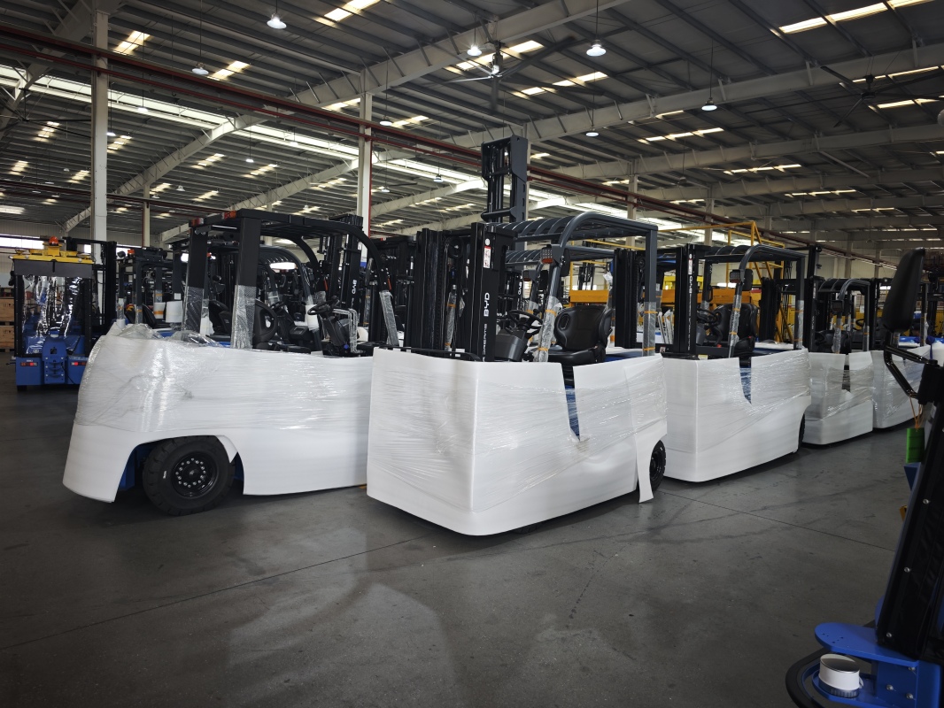 Charging efficiency dimension in forklif