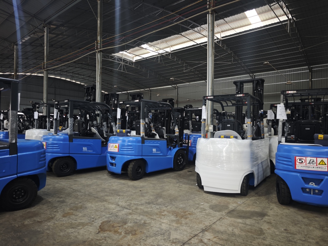 Safety management system for explosion proof electric forklift on site