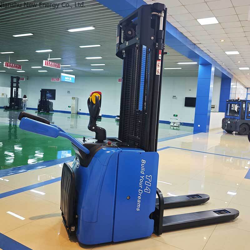 Very narrow aisle forklift selection con