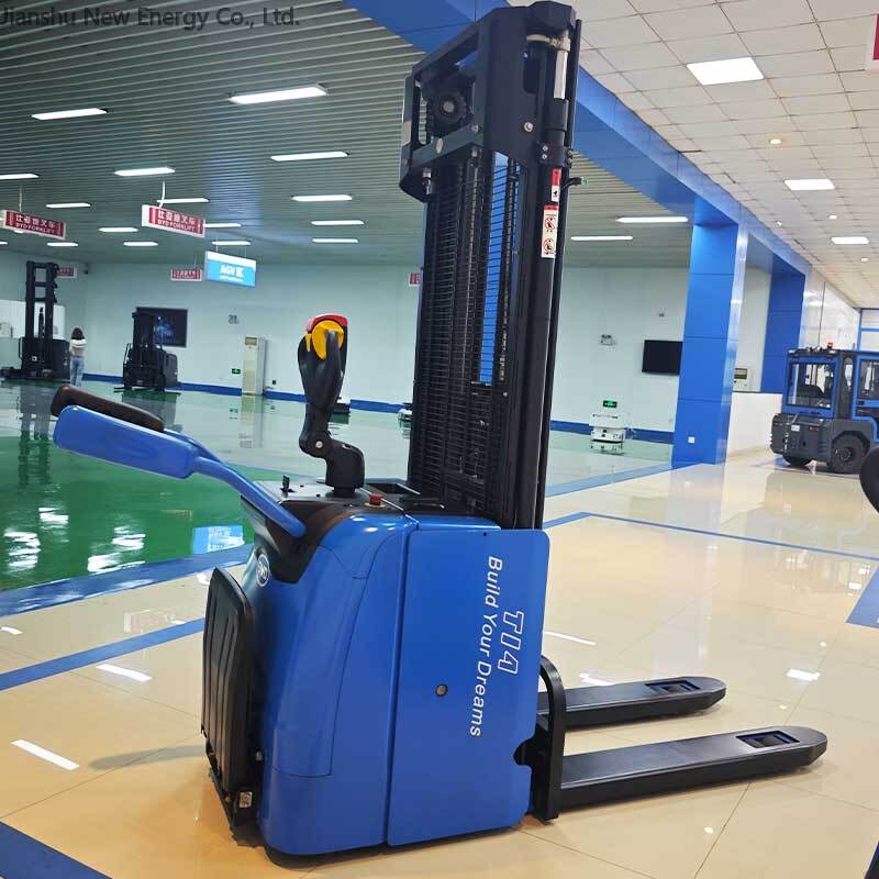 Operational characteristics of semi electric stacker for goods stacking tasks(Image1) Operational characteristics of semi electric stacker for goods stacking tasks(Image1)
