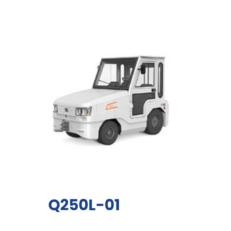 Q250L-01 25吨封闭式座驾重型锂电池牵引车