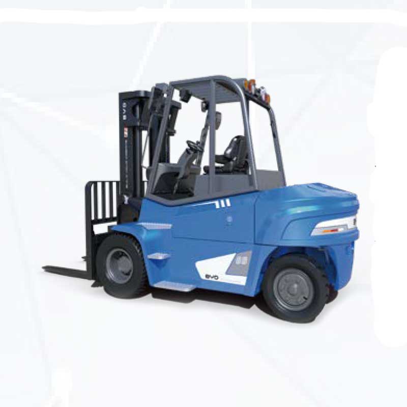8 طن بطارية ليثيوم متوازنة رافعة شوكية كهربائية BYD C80 ·